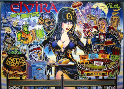 Elvira and the Party Monsters (Bally, 1989)