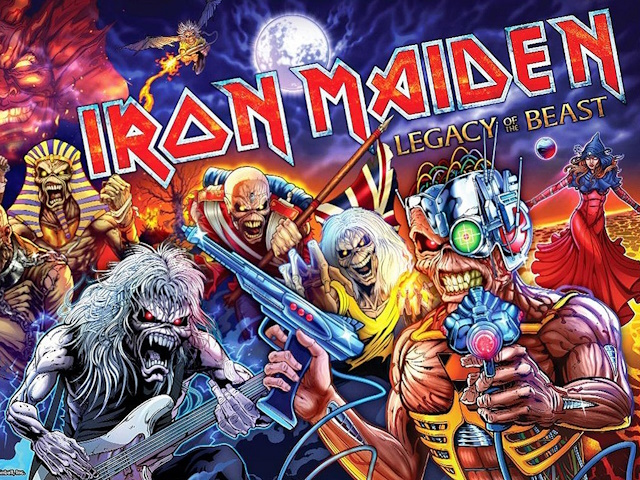 Iron Maiden: Legacy of the Beast (Pro) (Stern, 2018)